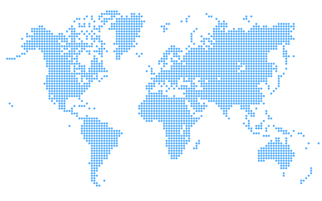 Proxy Map Worldwide ISP Proxies - HydraProxy